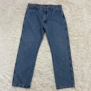Vintage Western Wrangler Original Cowboy Cut blue denim jeans